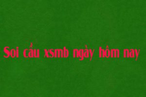 soi cau xsmb